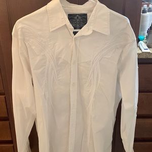 Mens large Roar button up shirt